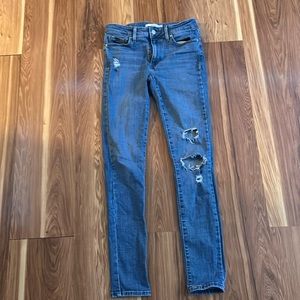 Levi’s 711 skinny medium wash jeans